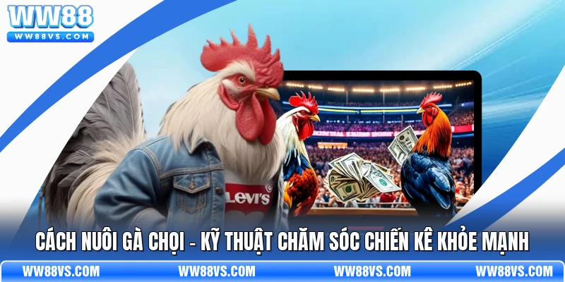 Cách Nuôi Gà Chọi - Kỹ Thuật Chăm Sóc Chiến Kê Khỏe Mạnh